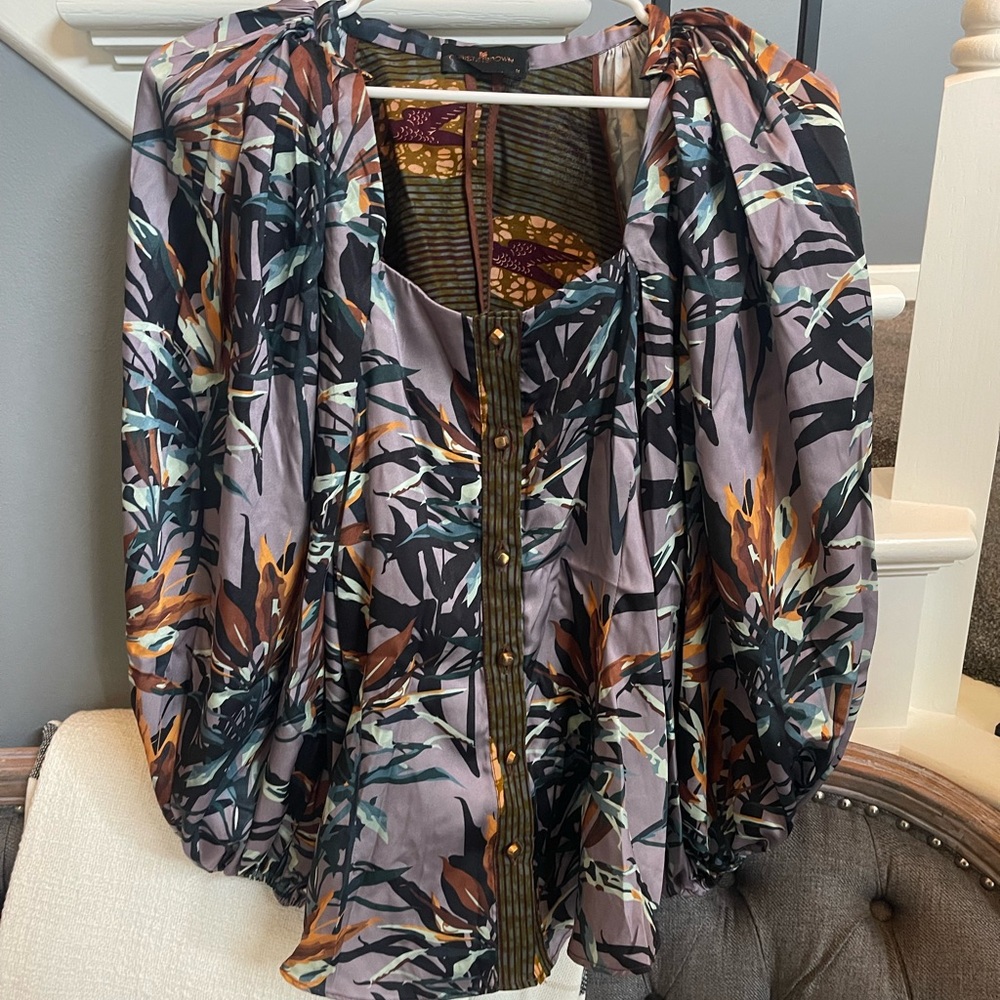 Floral Women's Blouse - Multicolor